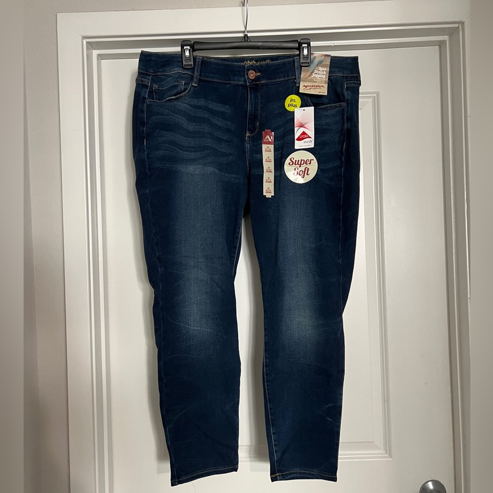 Arizona Jean Company Dark Blue Luxe Jeggings